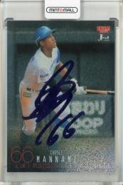 2024 BBM 1stバージョン  万波中正 パープル箔【01/10】 北海道日本ハムファイターズ