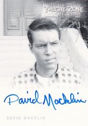 2009 RITTENHOUSE Complete Twilight Zone Autograph David Macklin as Bud Powell