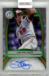 2025 Topps Tribute Jim Palmer #TA-JPA Tribute Autograph Green Parallel【80/99】 Orioles