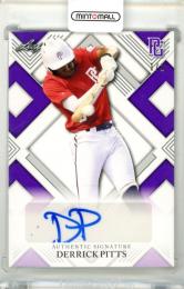 2023 Perfect Game National Showcase Derrick Pitts #BA-DP1 Autograph Blank Back Purple Parallel【1/1】《1of1》