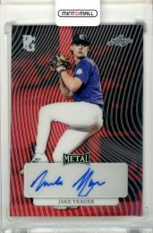 2023 Perfect Game National Showcase Jake Yeager #MA-JY1 Autograph Pre-Production Proof Rainbow Red Parallel【1/1】《1of1》