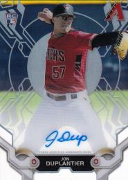 2019 Topps High Tek Arizona Diamondbacks Jon Duplantier High Tek Autographs