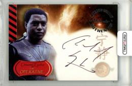 2005 Inkworks Chiwetel Ejiofor As The Operative #A10 Autograph Card
