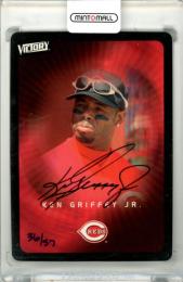 2004 Upper Deck Buyback Ken Griffey Jr. #30 2003 Victory Autograph Card【36/57】《やや難あり》 Reds