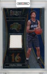 2019-20 PANINI Select Chuma Okeke Draft Selections Memorabilia DS-CHO