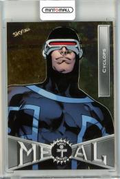 2021 Upper Deck Marvel X-Men Metal UniverseCyclopsBase Gold #19