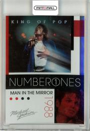 2011 PANINI King Of Pop Michael Jackson Number Ones Platinum #187