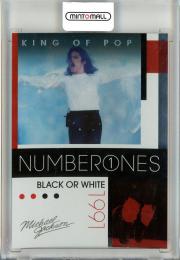 2011 PANINI King Of Pop Michael Jackson Number Ones Platinum #189