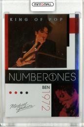 2011 PANINI King Of Pop Michael Jackson Number Ones Platinum #178