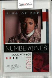 2011 PANINI King Of Pop Michael Jackson Number Ones Platinum #180