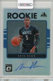 2016-17 PANINI Donruss Optic Kris Dunn Rookie Signature Holo No.3