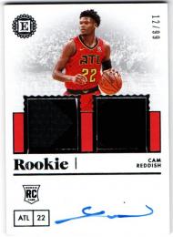 2019-20 PANINI Encased Cam Reddish Jersey Autograph 【12/99】