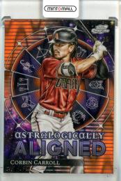 2024 Topps Cosmic Chrome Corbin Carroll Astrologically Aligned Orange Galactic Refractors【04/25】 Arizona Diamondbacks