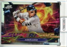 2024 Topps Cosmic Chrome Aaron Judge Supernova New York Yankees