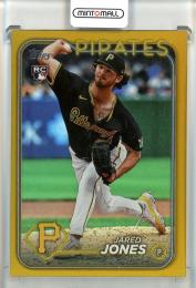 2024 Topps Update Jared Jones Gold Rainbow Foil Pittsburgh Pirates