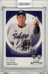 BBM 東京ヤクルトスワローズ 2019 坂本光士郎 ルーキー直筆サインカード【10/10】