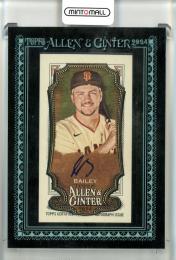 2024 Topps Allen & Ginter Patrick Bailey Framed Mini Autographs Black Frame【21/25】 San Francisco Giants
