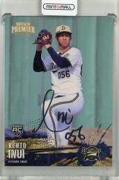 2025 Orix Buffaloes Premier Edition 乾健斗 REGULAR FOIL SIGNATURE (SILVER)【036/150】 オリックス・バファローズ