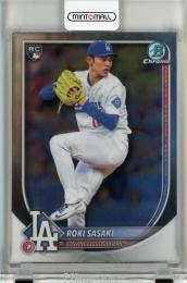 2025 Topps Bowman Chrome Roki Sasaki Base RC #12