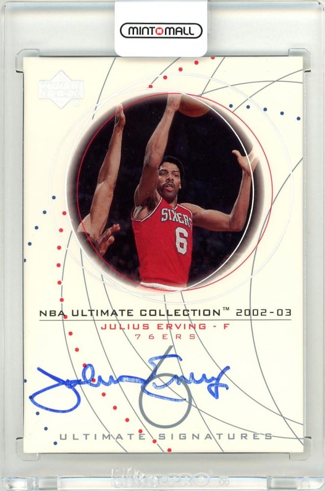 Julius Erving ジュリアス・アービング Auto サイン オート