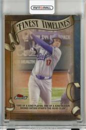 2025 Topps Finest Shohei Ohtani Finest Timelines #FT12