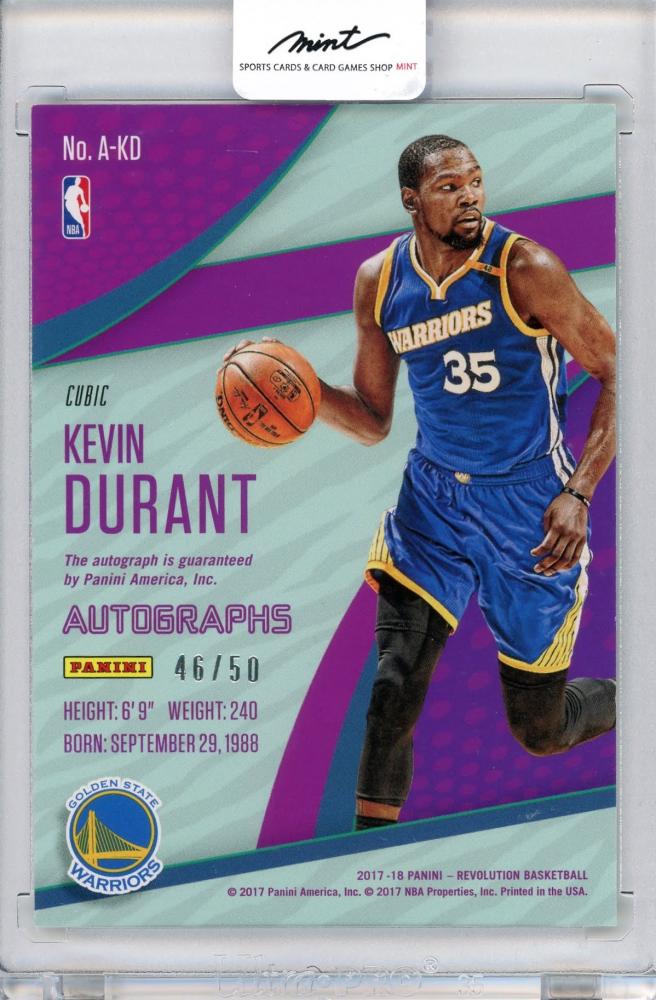 ミントモール / MINT 札幌店 / 2017-18 PANINI Revolution Kevin Durant Autograph ...