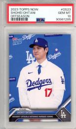 2023 Topps Now Shohei Ohtani #OS23【PSA10】《Gem-MINT》 Los Angeles Dodgers