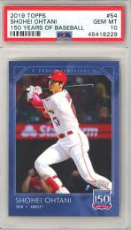 2019 Topps Shohei Ohtani #54【PSA10】《Gem-MINT》 Los Angeles Angels Of Anaheim