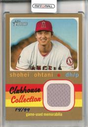 2020 Topps Heritage Shohei Ohtani Clubhouse Collection【14/99】 Los Angeles Angels Of Anaheim