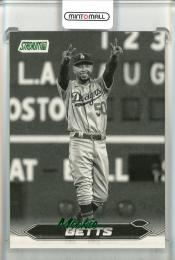 2024 Stadium Club Mookie Betts Black and White Los Angeles Dodgers