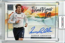 2022-23 Panini Impeccable Premier League Soccer Darren Anderton Illustrious Ink/#II-DAN【34/99】 Tottenham Hotspur