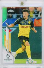 2019-20 Topps Chrome Champions League	Jadon Sancho	Green Refractors 	92/99