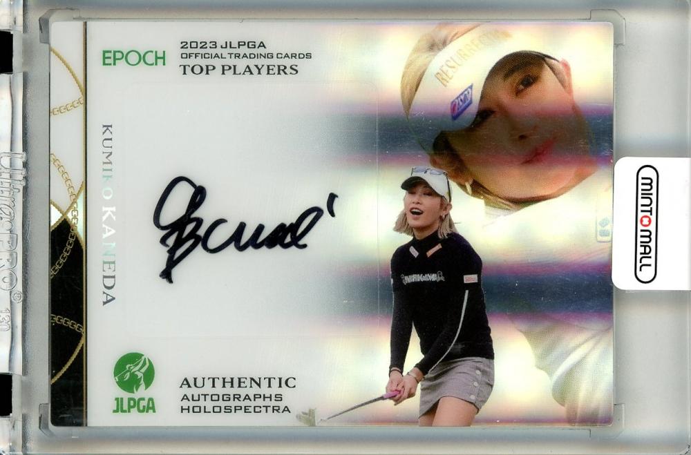 ミントモール / MINT 立川店 / 2023 EPOCH JLPGA 日本女子プロゴルフ協会 TOP PLAYERS 金田久美子 #HA-44  直筆サインカードAutographs Holospectra 直筆サインカード【5/5】《ラストナンバー!》