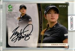 2021 EPOCH JLPGA 日本女子プロゴルフ協会 オフィシャルトレーディングカード 原英莉花 #AG-03 直筆サインカード 【08/70】