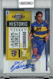 2020-21 Panini Chronicles Soccer Fabio Cannavaro Contenders Historic Rookie Ticket Serie A Autographs/#3【016/199】 Parma Calcio 1913