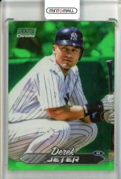 2024 Stadium Club Derek Jeter Chrome Green Refractors New York Yankees