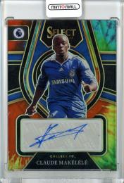 2022-23 Panini Select Premier League Soccer Claude Makelele Select Signatures/Tie-Dye/#SS-CM【19/25】 Chelsea FC