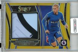 2023-24 Panini Select Premier League Soccer Mykhailo Mudryk Jumbo Swatches/Gold/#JS-MM【7/10】 Chelsea FC