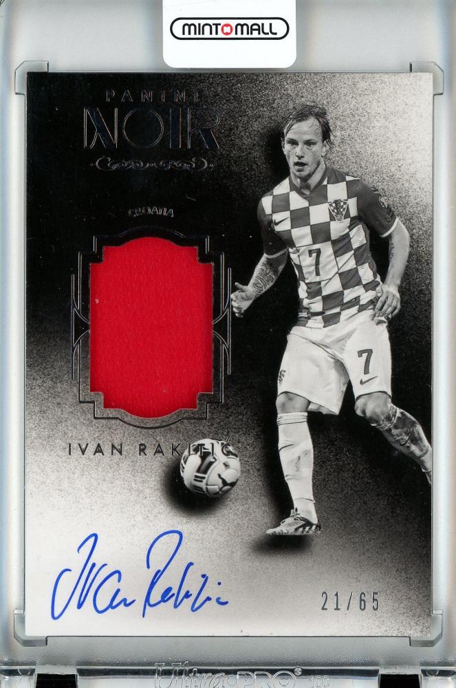 ミントモール / MINT 池袋店 / 2016-17 Panini Noir Soccer Ivan Rakitic Autographed  Memorabilia/Black and White/#MB-IR【21/65】 Croatia