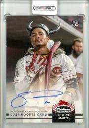 2024 Stadium Club Noelvi Marte Rookie Design Variation Autographs【09/50】 Cincinatti Reds