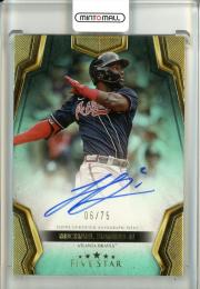 2024 Topps Five Star Michael Harris II Aqua Autographs【06/75】 Atlanta Braves