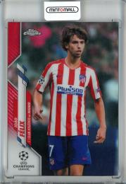 2019-20 Topps Chrome UEFA Champions League Joao Felix Base/Red/#25【8/10】 Atletico de Madrid