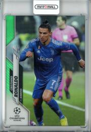 2019-20 Topps Chrome UEFA Champions League Cristiano Ronaldo Base/Green/#100【69/99】 Juventus