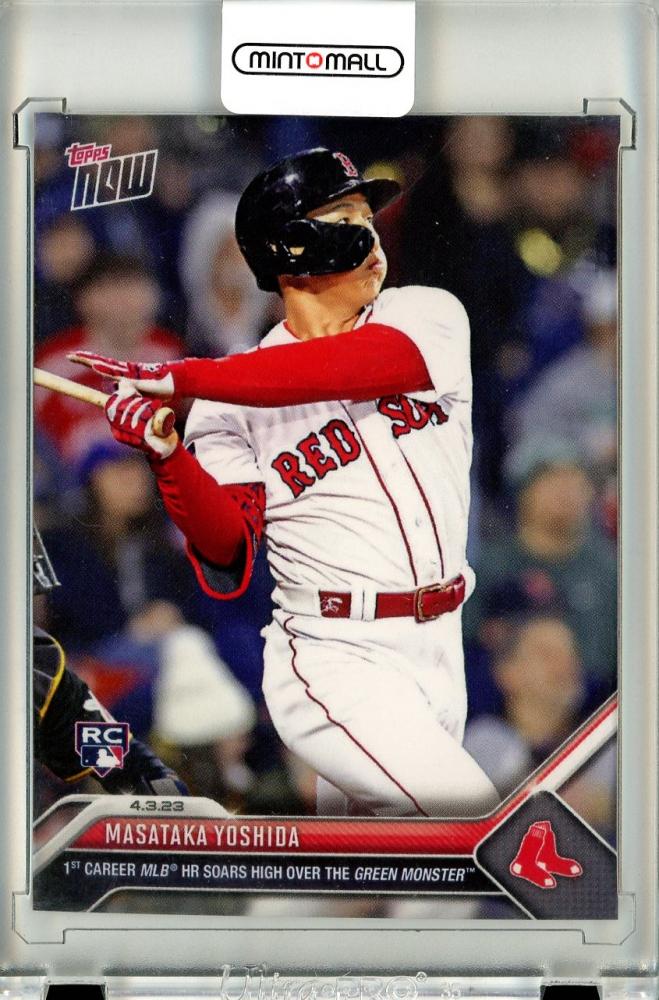 topps now 2023 吉田正尚　MLB初ホームラン 早くも2枚目の「Topps Now」！ 吉田がメジャー初本塁打