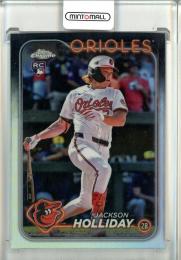 2024 Topps Chrome Update Jackson Holliday Base Refractor Baltimore Orioles