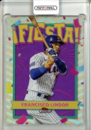 2024 Topps Finest Francisco Lindor Fiesta New York Mets