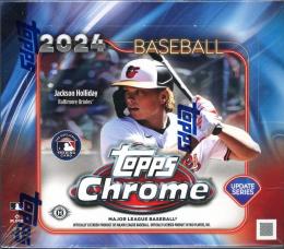 MLB 2024 TOPPS CHROME UPDATES JUMBO