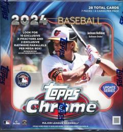 MLB 2024 TOPPS CHROME UPDATES MEGABOX