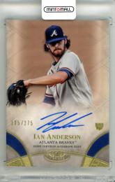 2021 Topps Tier One Ian Anderson #BOA-IA Break Out Autograph Card【105/275】 Braves