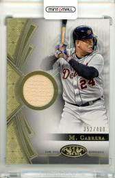2023 Topps Tier One Miguel Cabrera #T1R-MC Tier One Relic Card【352/400】 Tigers